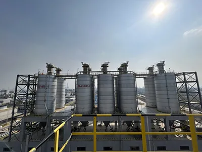 Система пневматической транспортировки 400 000 тонн поливинилхлорида (PVC) в год — HUAYI Group